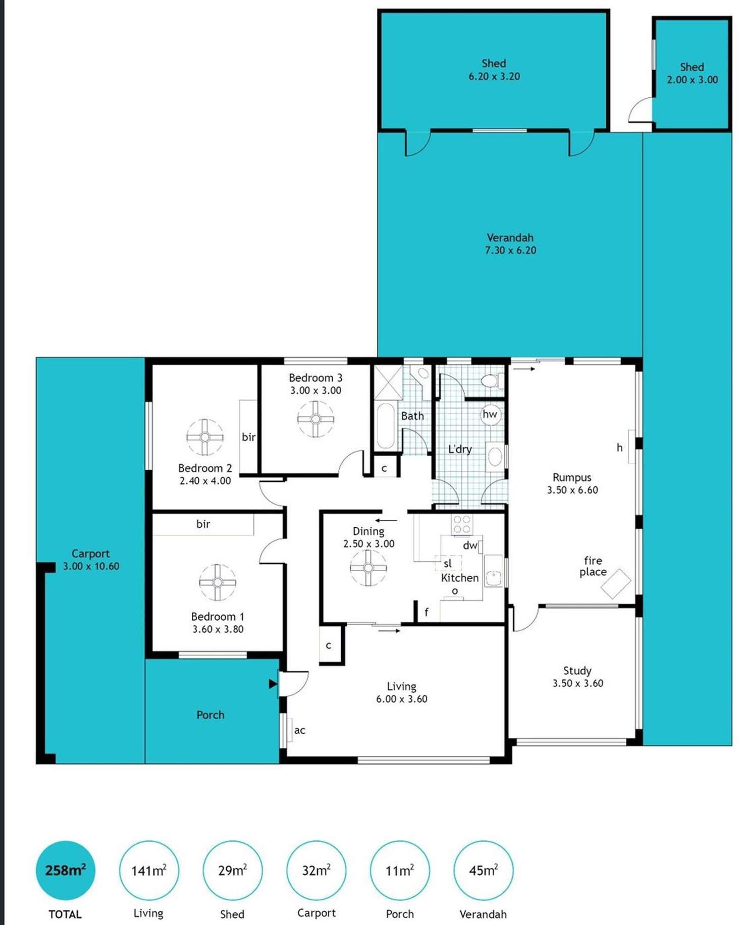 Floorplan of Homely house listing, 59 Cheadle Street, Henley Beach SA 5022