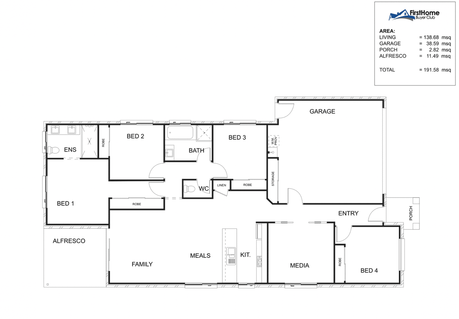 Floorplan of Homely house listing, Address available on request