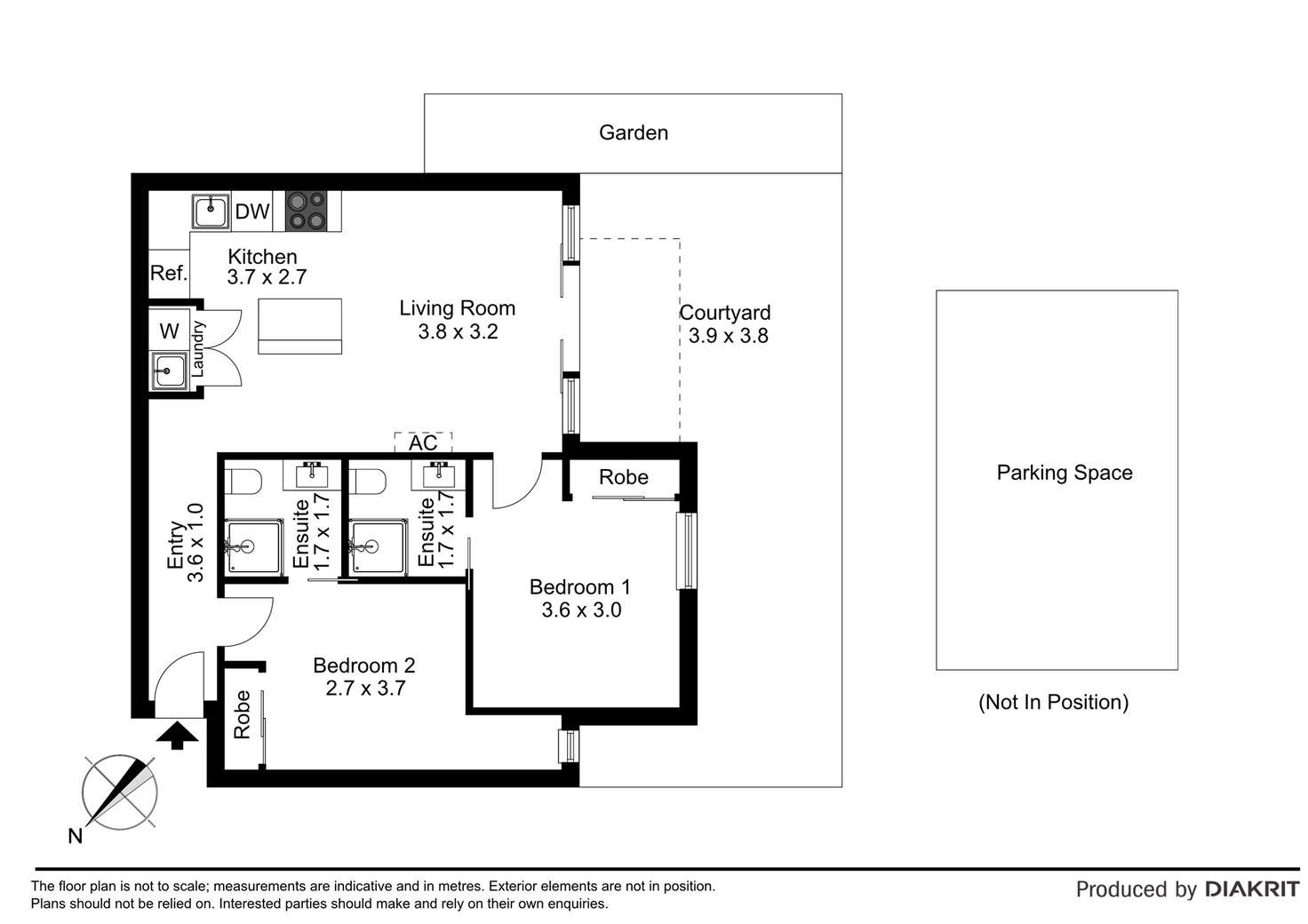 Floorplan of Homely apartment listing, 5/15 Bent Street, Bentleigh VIC 3204