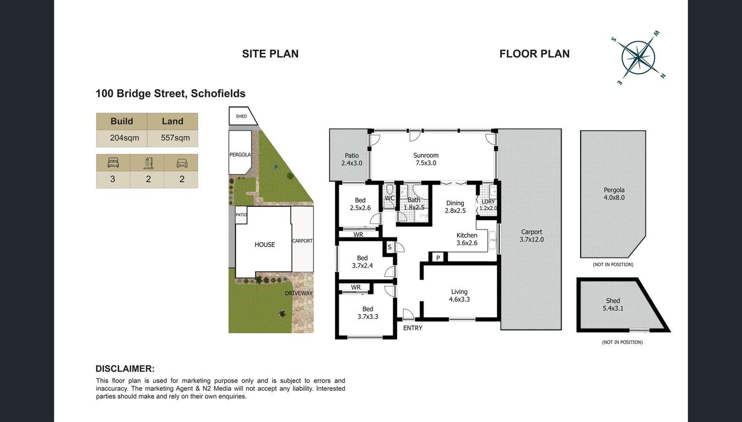 Floorplan of Homely house listing, 100 Bridge Street, Schofields NSW 2762