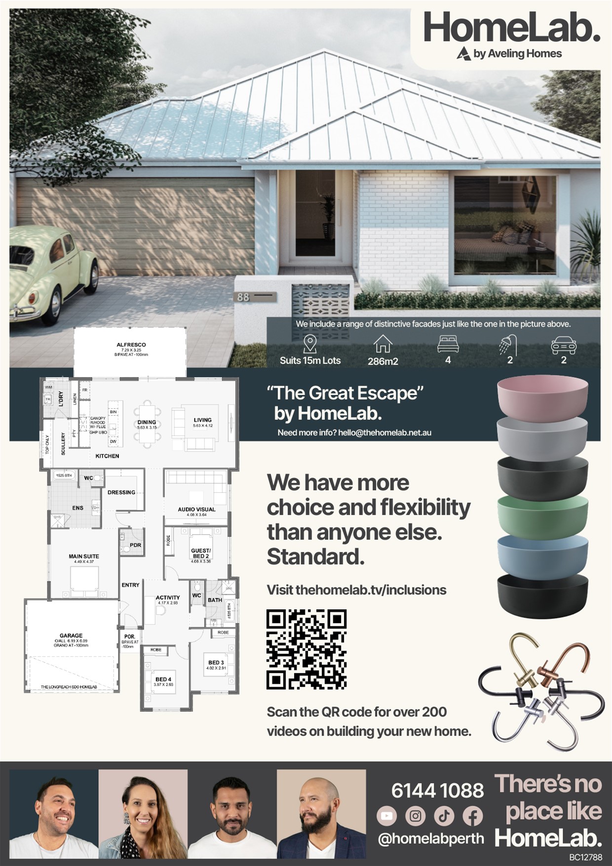 Floorplan of Homely house listing, L 4 Tortorici Way, Yangebup WA 6164