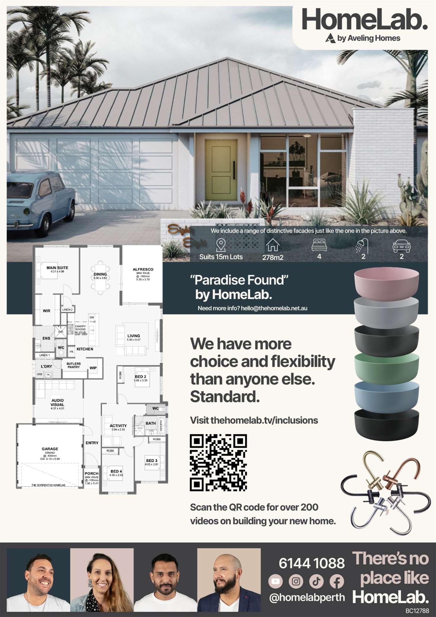 Floorplan of Homely house listing, L 154 Strength Crescent, Mandogalup WA 6167