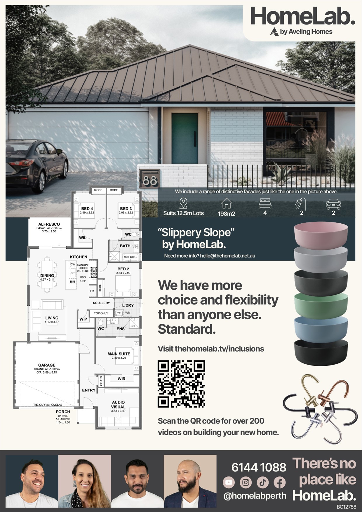 Floorplan of Homely house listing, L11 Tortorici Way, Yangebup WA 6164