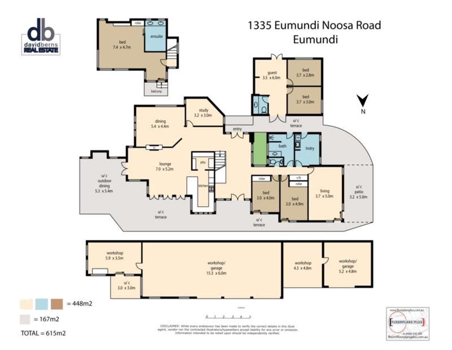 Floorplan of Homely house listing, 1335 EUMUNDI NOOSA ROAD, Eumundi QLD 4562