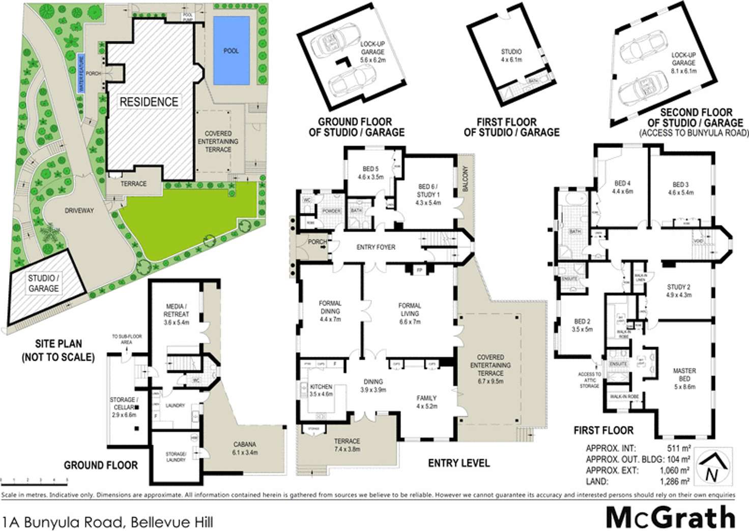 Floorplan of Homely house listing, 1A Bunyula Road, Bellevue Hill NSW 2023