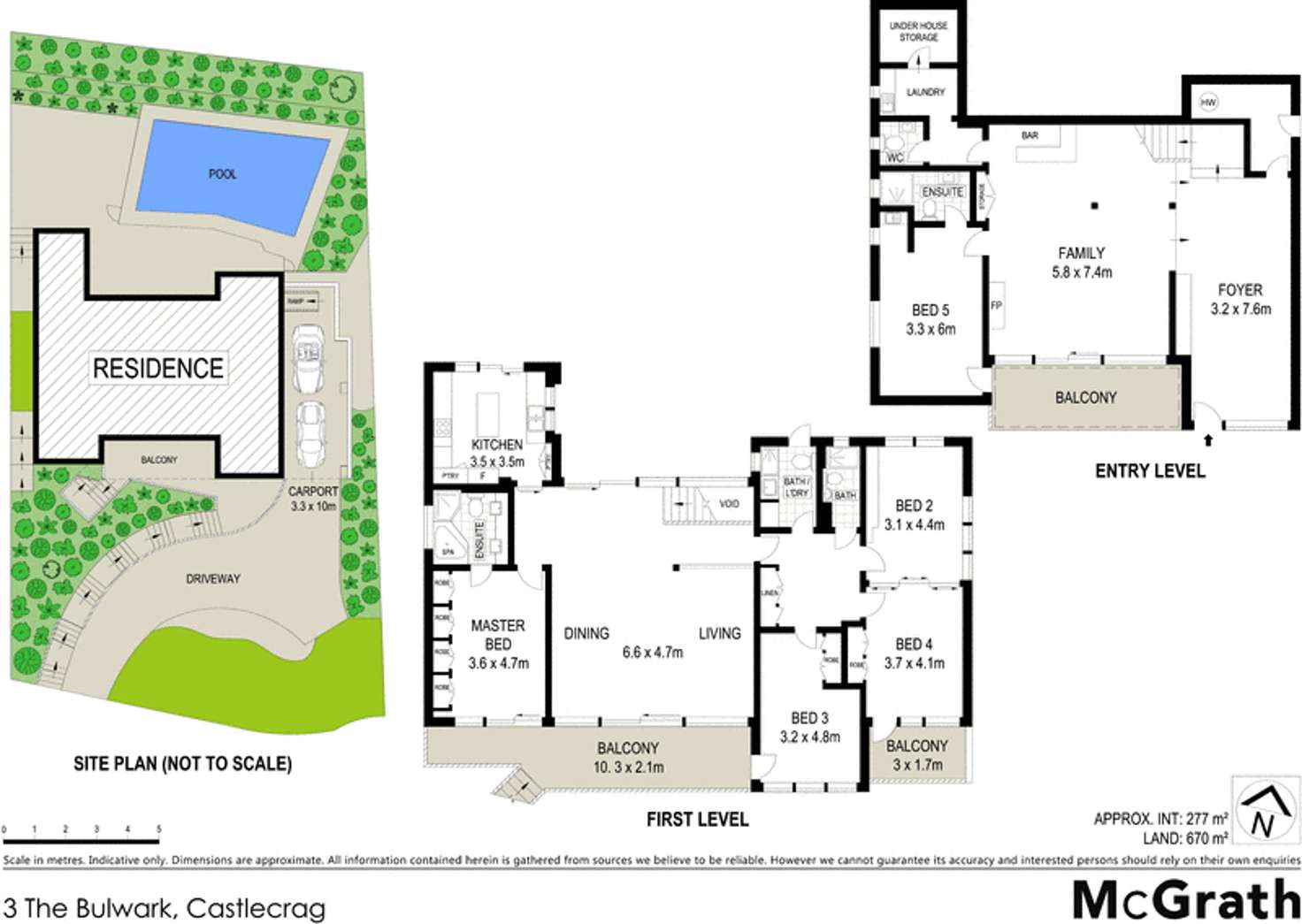 Floorplan of Homely house listing, 3 The Bulwark, Castlecrag NSW 2068