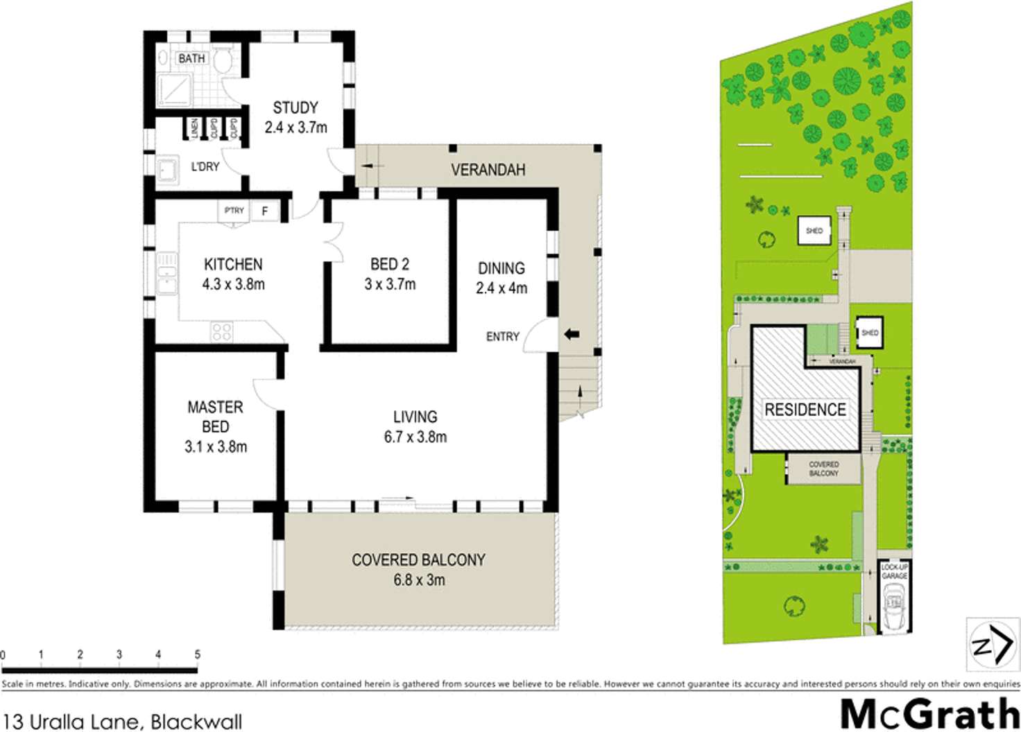 Floorplan of Homely house listing, 13 Uralla Lane, Blackwall NSW 2256