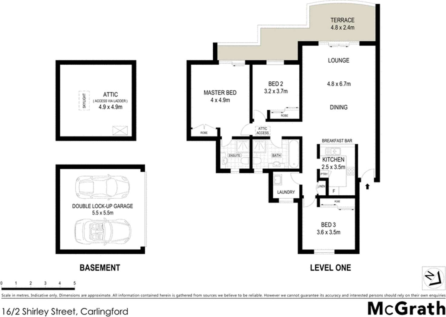 Floorplan of Homely apartment listing, 16/2 Shirley Street, Carlingford NSW 2118