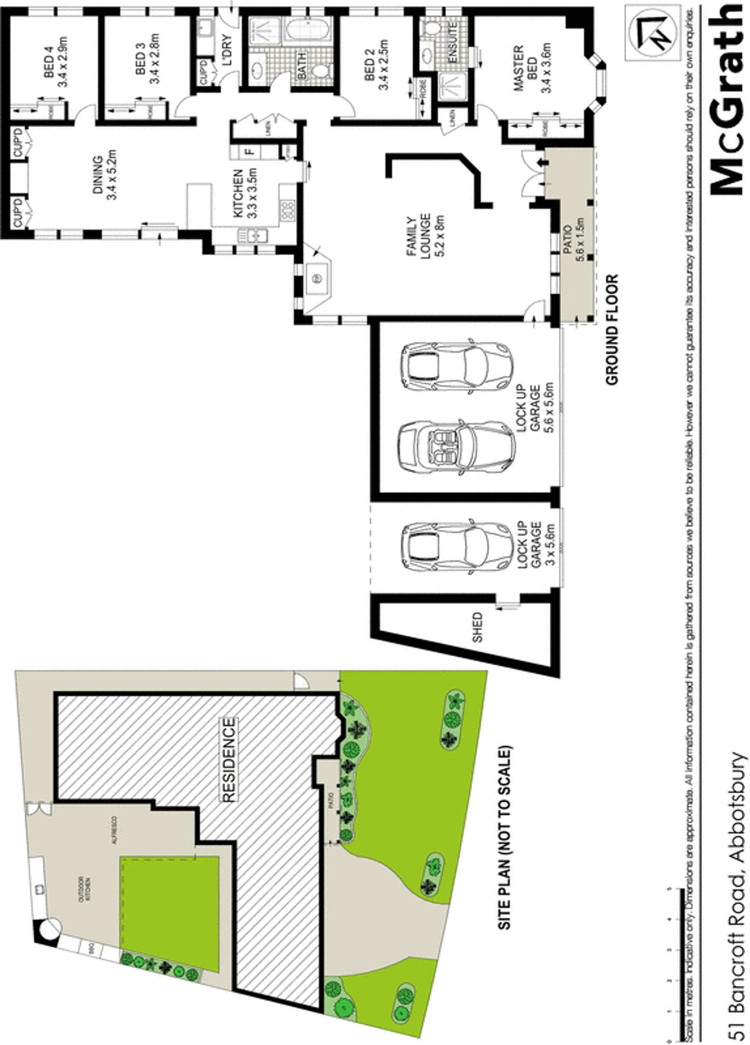 Floorplan of Homely house listing, 51 Bancroft Road, Abbotsbury NSW 2176