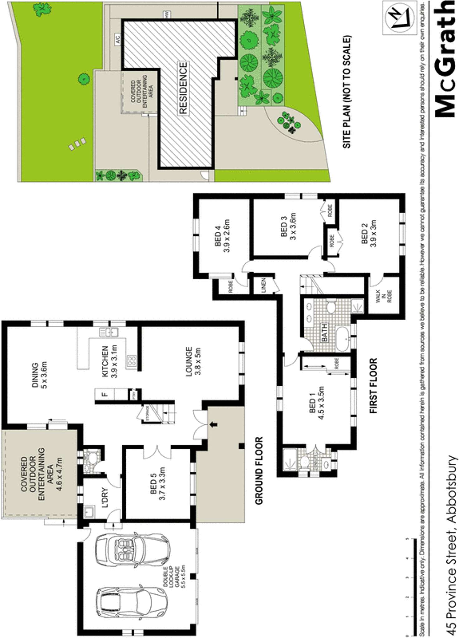 Floorplan of Homely house listing, 45 Province Street, Abbotsbury NSW 2176