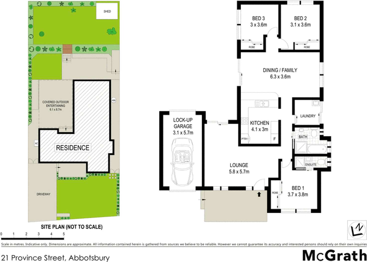 Floorplan of Homely house listing, 21 Province Street, Abbotsbury NSW 2176
