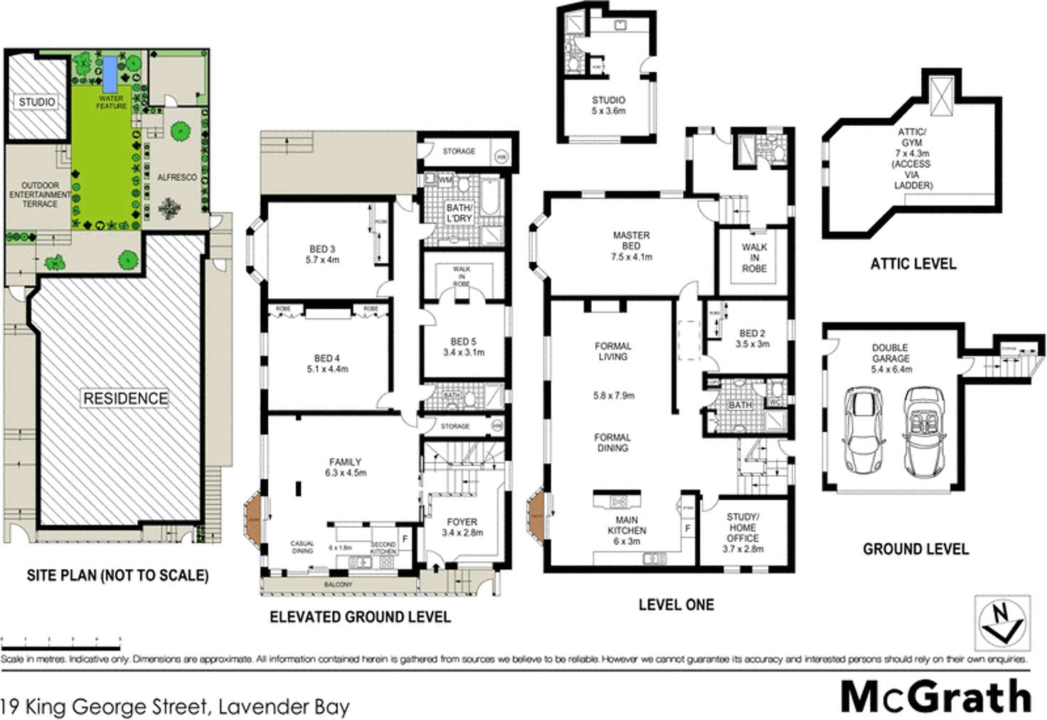 Floorplan of Homely house listing, 19 King George Street, Lavender Bay NSW 2060