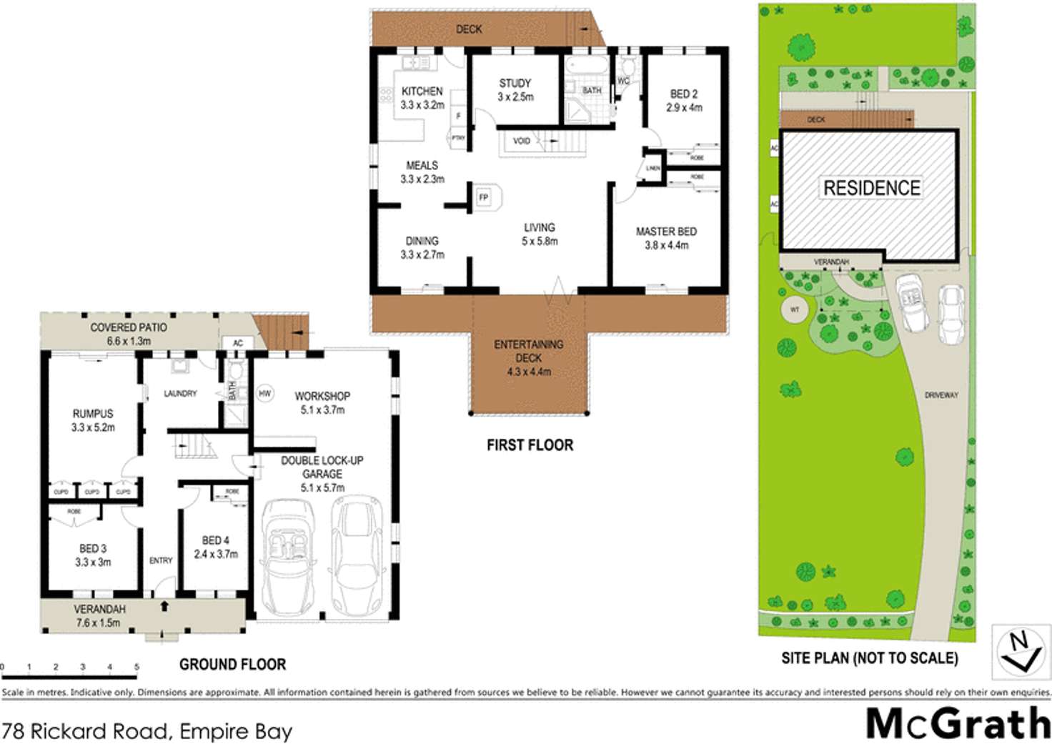 Floorplan of Homely house listing, 78 Rickard Road, Empire Bay NSW 2257