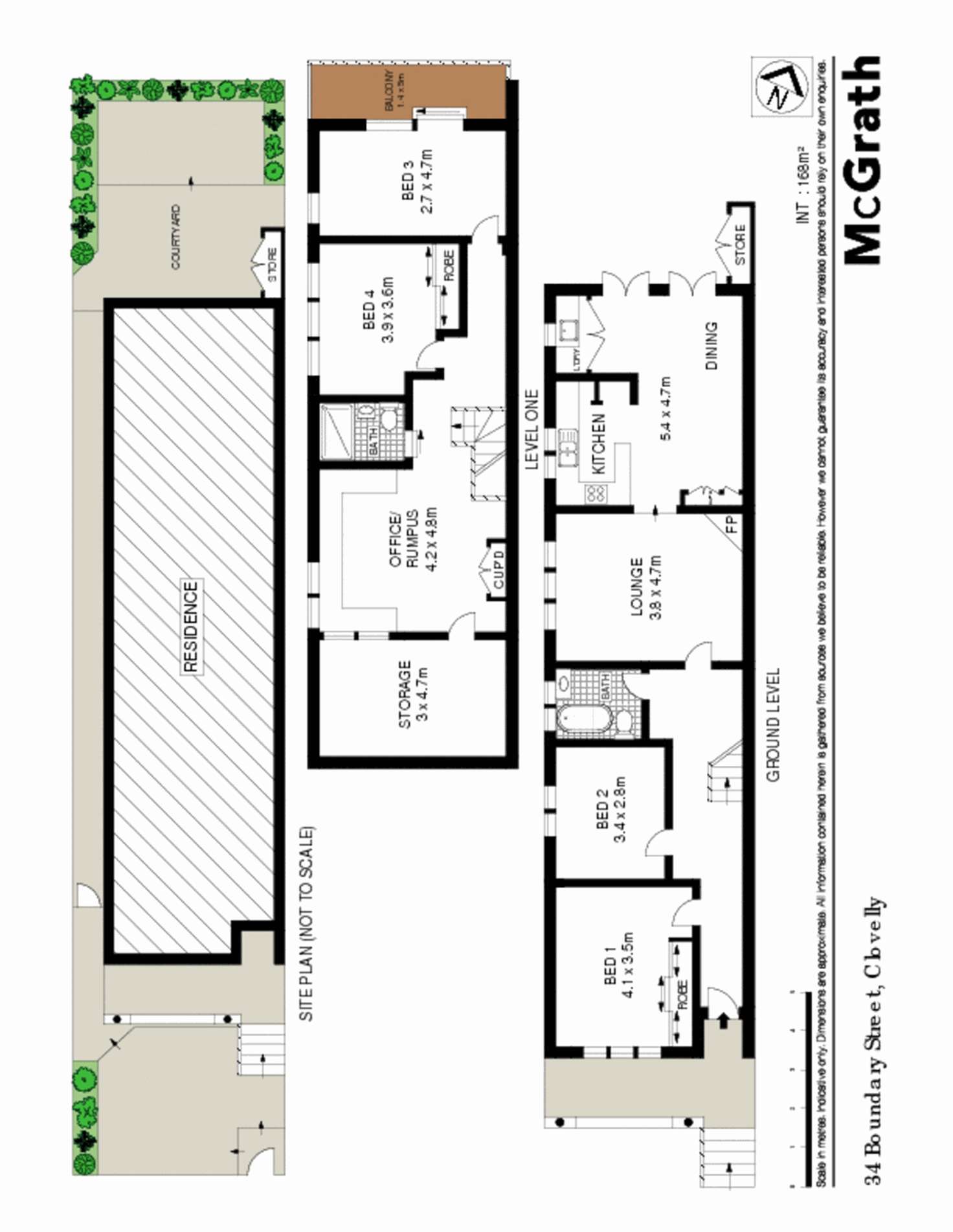 Floorplan of Homely house listing, 34 Boundary Street, Clovelly NSW 2031