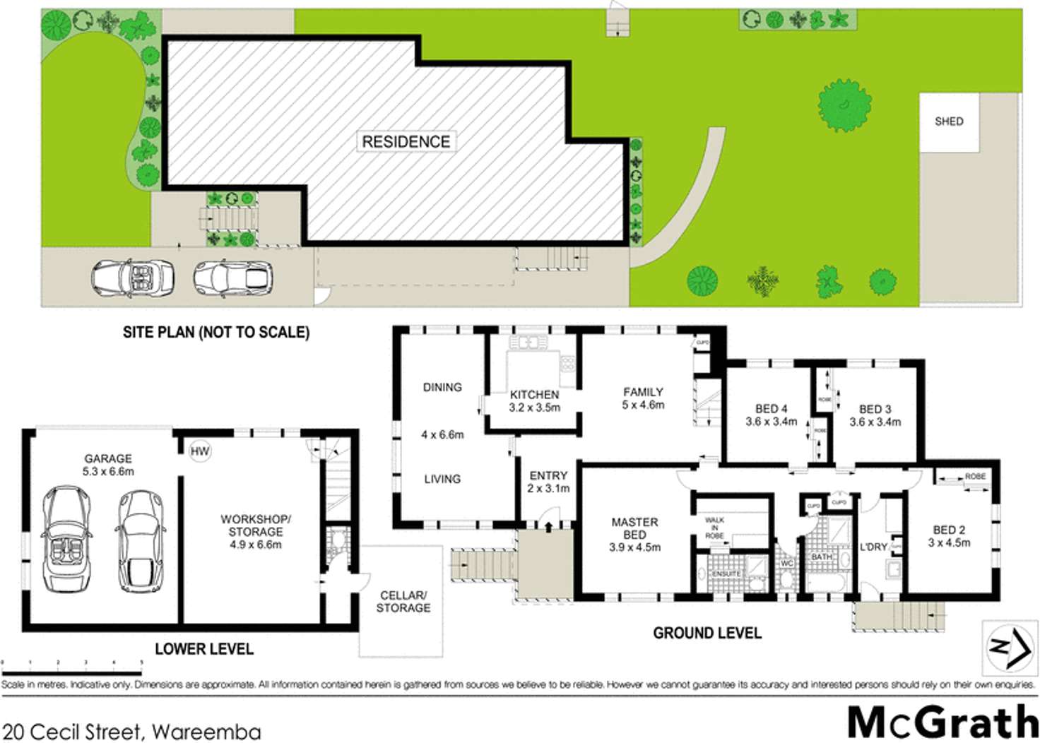 Floorplan of Homely house listing, 20 Cecil Street, Wareemba NSW 2046