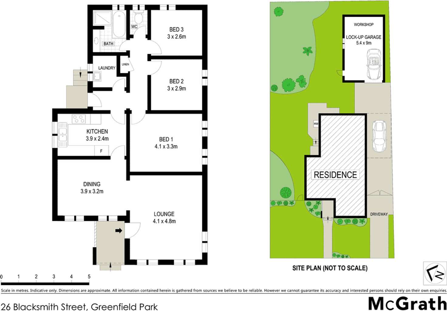 Floorplan of Homely house listing, 26 Blacksmith Street, Greenfield Park NSW 2176