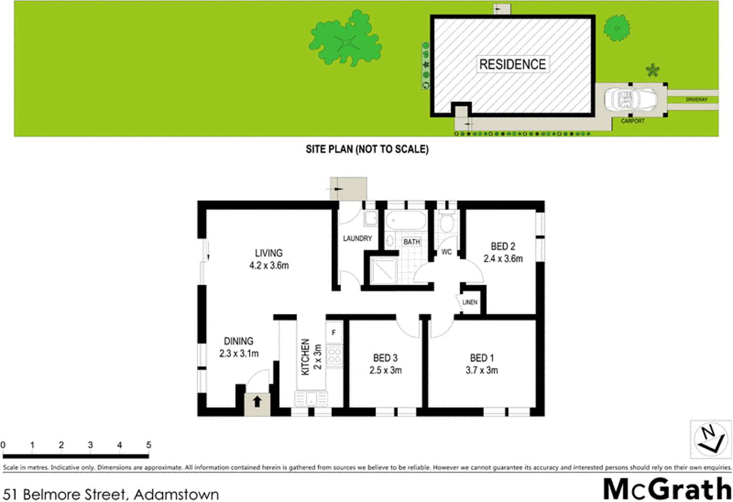Floorplan of Homely house listing, 51 Belmore Street, Adamstown NSW 2289