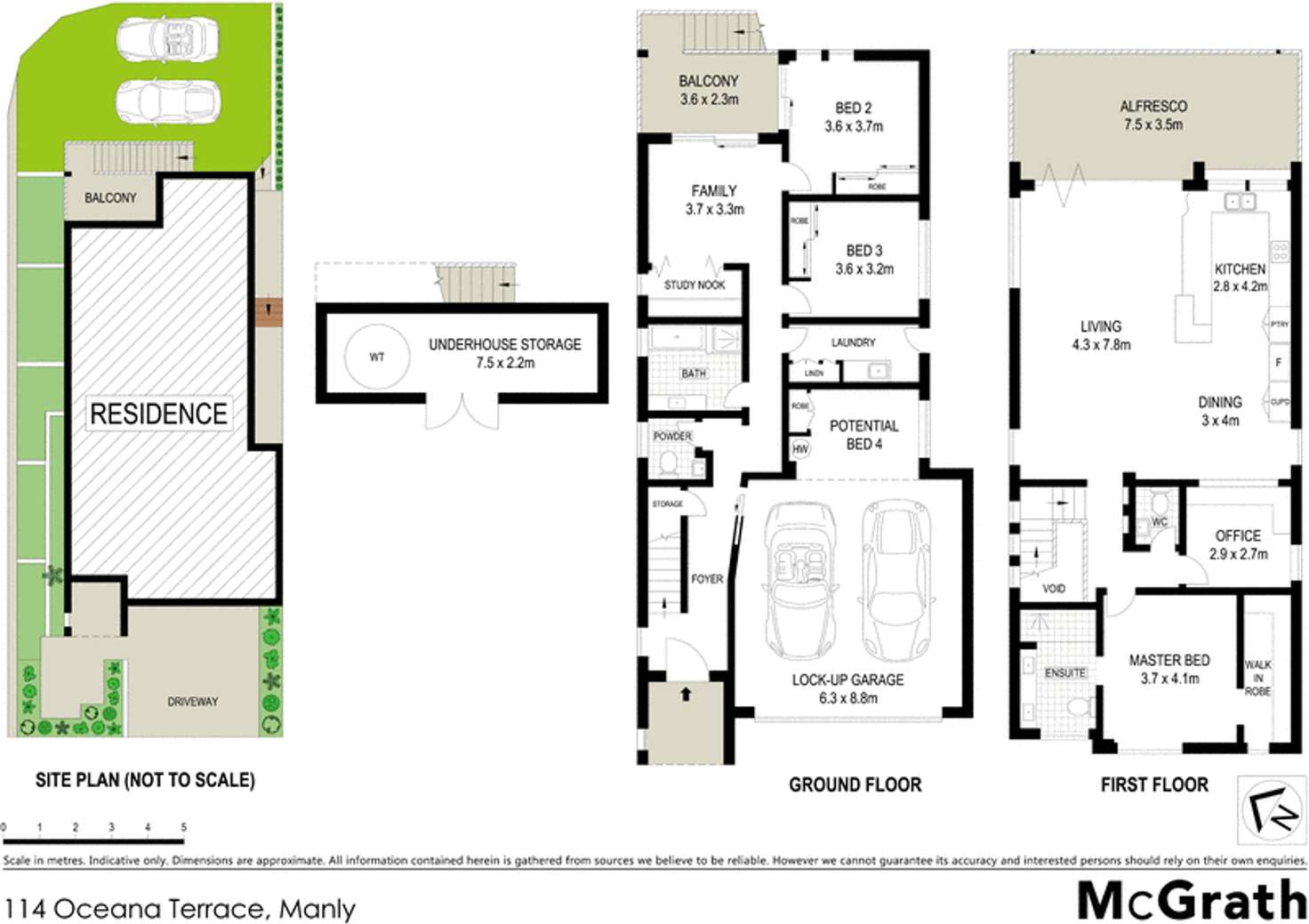 Floorplan of Homely house listing, 114 Oceana Terrace, Manly QLD 4179