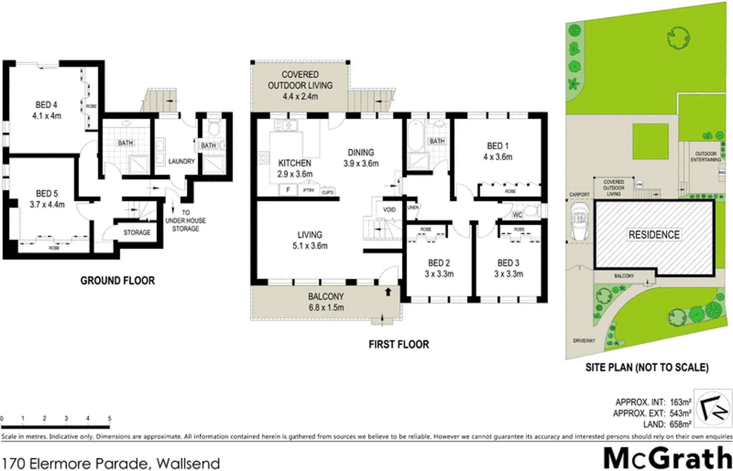 Floorplan of Homely house listing, 170 Elermore Parade, Wallsend NSW 2287