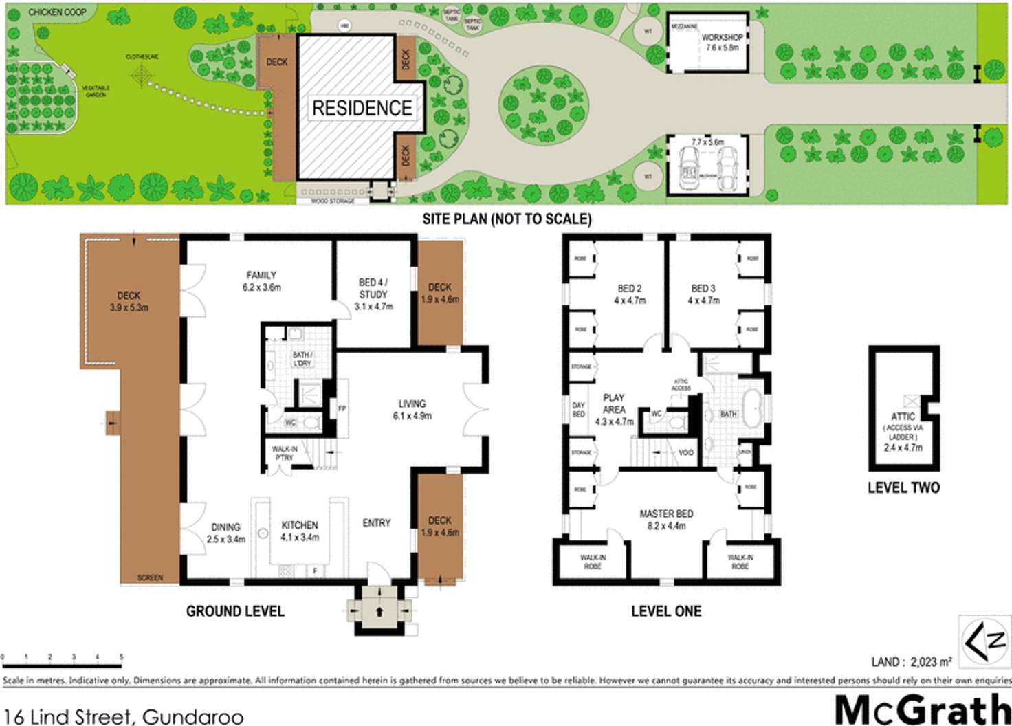 Floorplan of Homely house listing, 16 Lind Street, Gundaroo NSW 2620