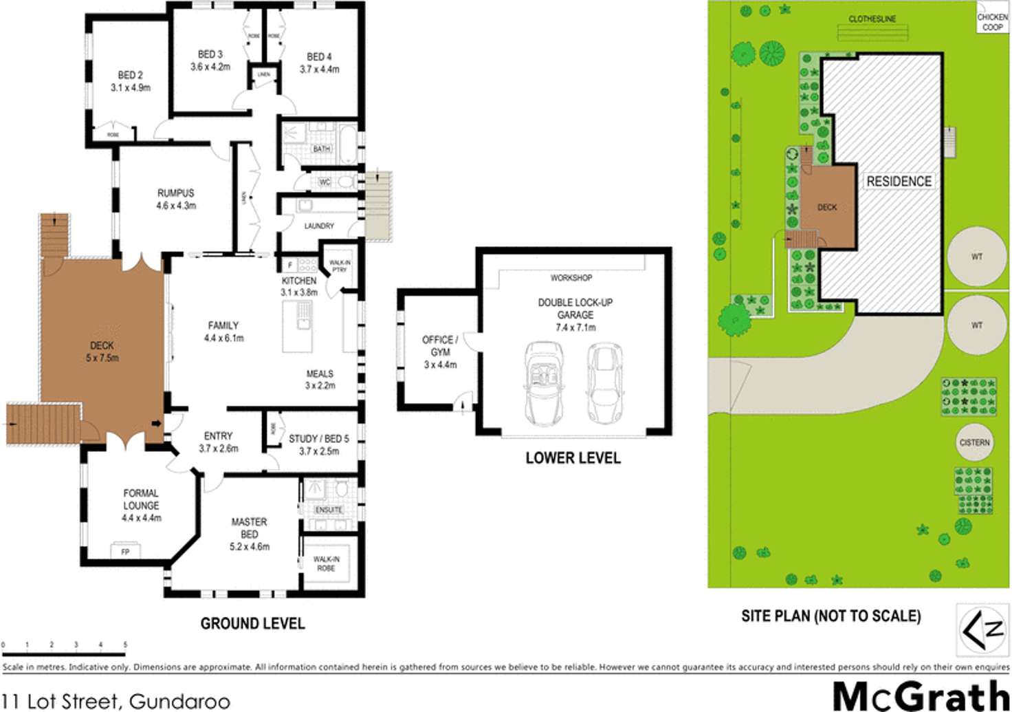Floorplan of Homely house listing, 11 Lot Street, Gundaroo NSW 2620