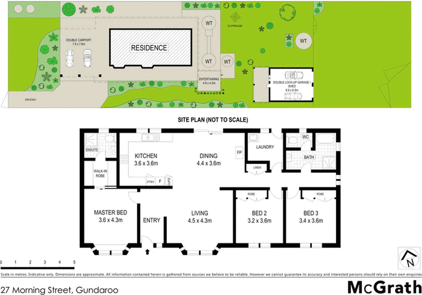 Floorplan of Homely house listing, 27 Morning Street, Gundaroo NSW 2620