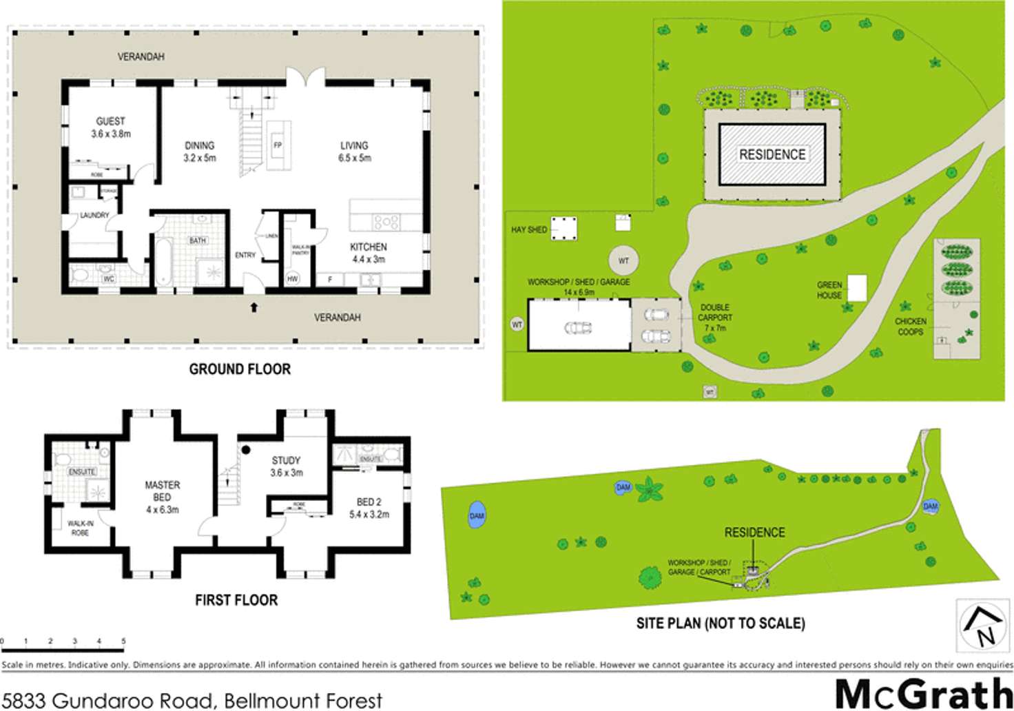Floorplan of Homely house listing, 5833 Gundaroo Road, Gundaroo NSW 2620