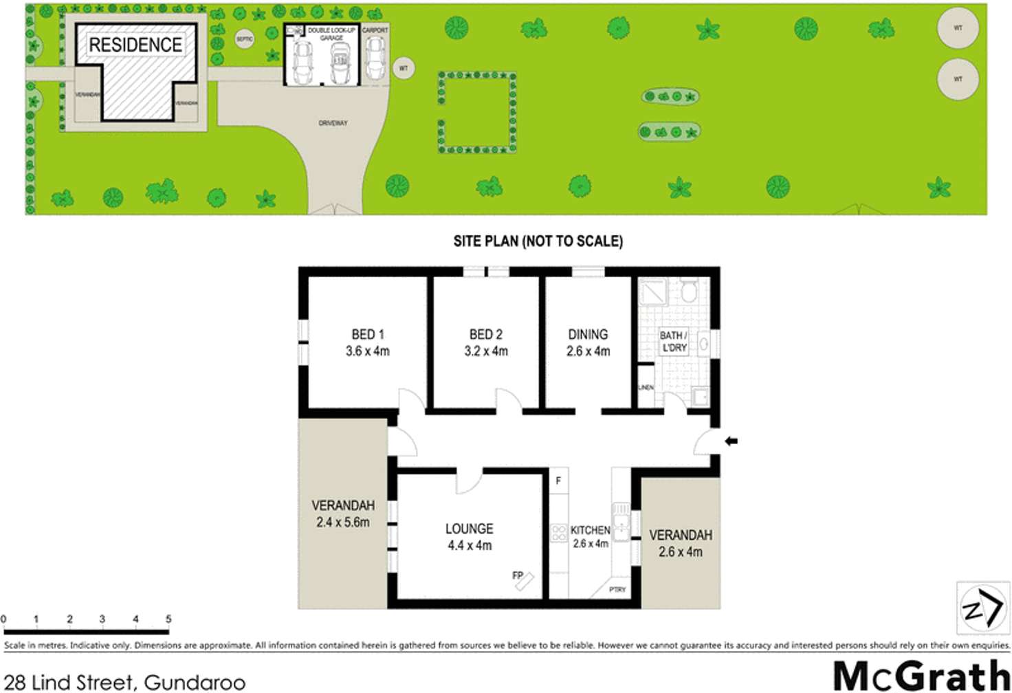 Floorplan of Homely acreageSemiRural listing, 28 Lind Street, Gundaroo NSW 2620