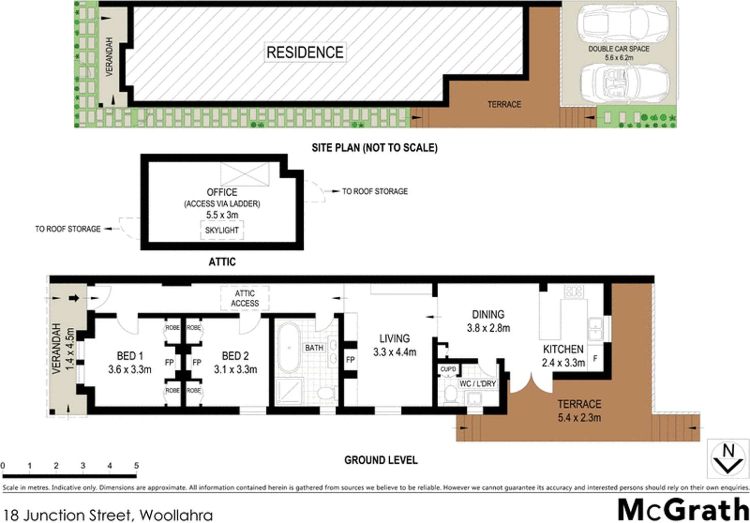 Floorplan of Homely house listing, 18 Junction Street, Woollahra NSW 2025