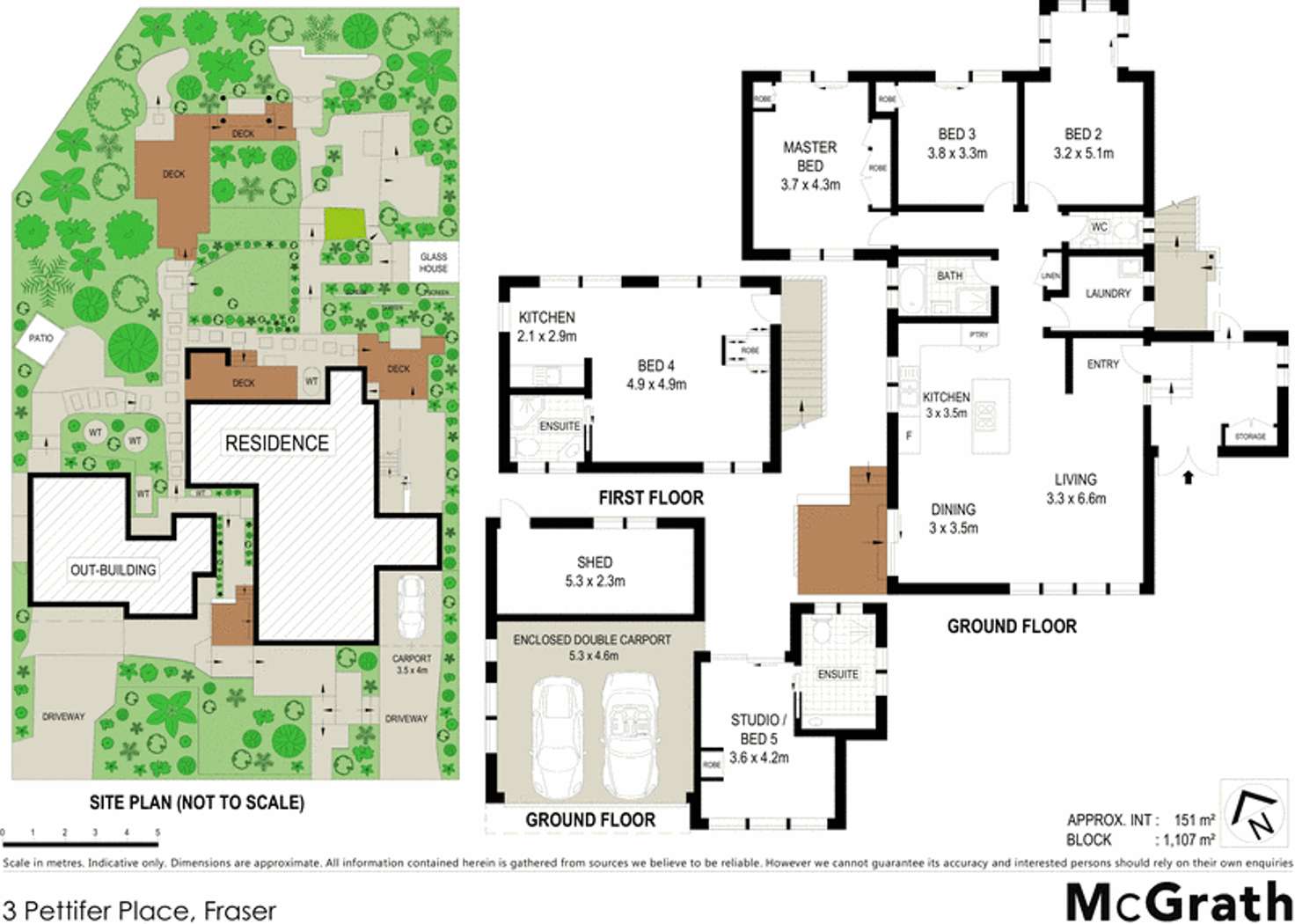 Floorplan of Homely house listing, 3 Pettifer Place, Fraser ACT 2615