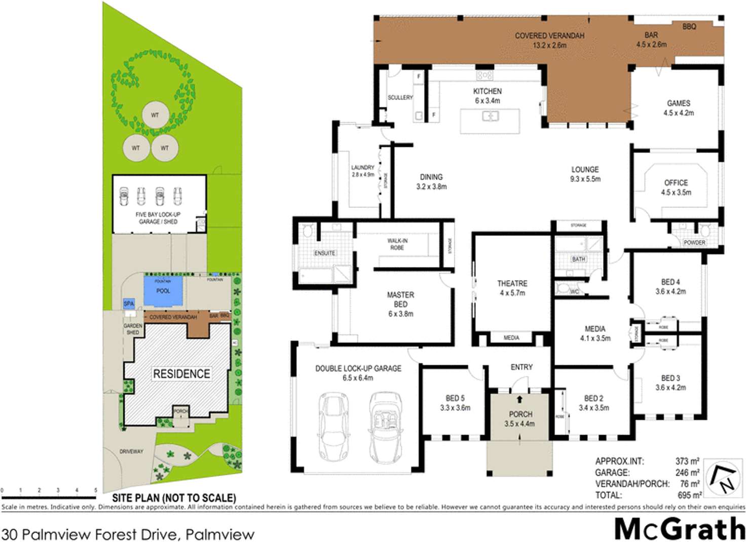 Floorplan of Homely house listing, 30 Palmview Forest Drive, Palmview QLD 4553