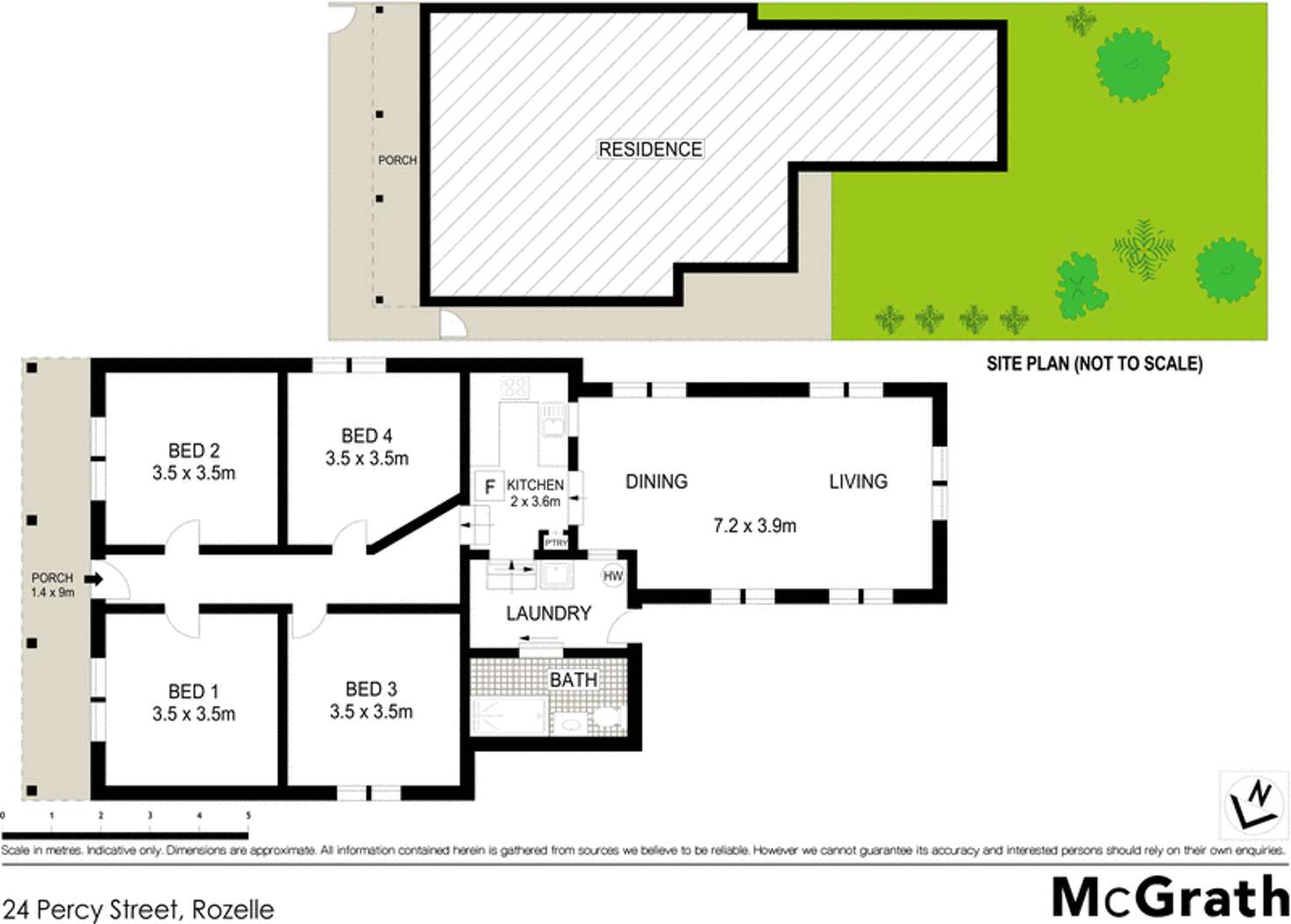 Floorplan of Homely house listing, 24 Percy Street, Rozelle NSW 2039