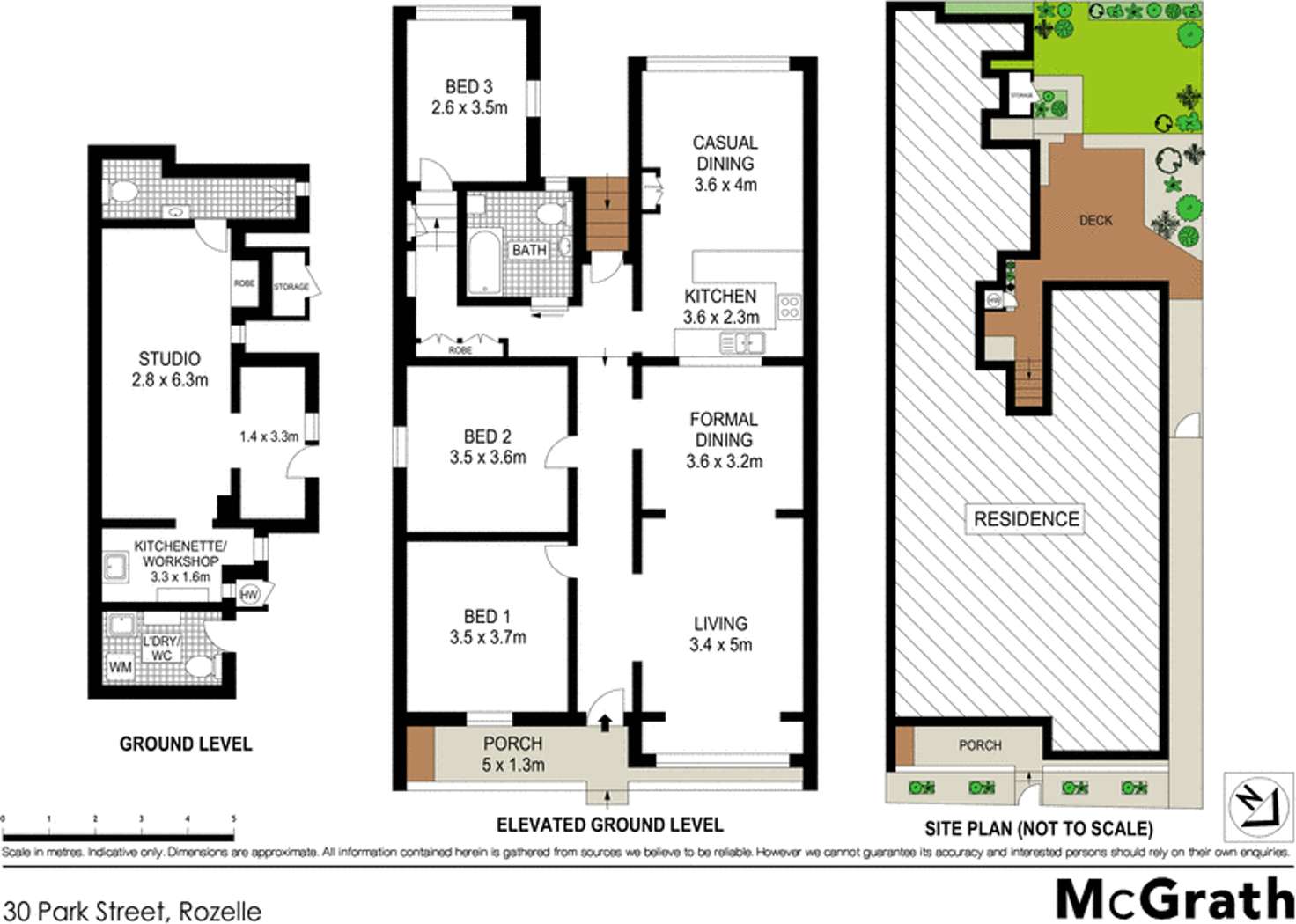 Floorplan of Homely house listing, 30 Park Street, Rozelle NSW 2039