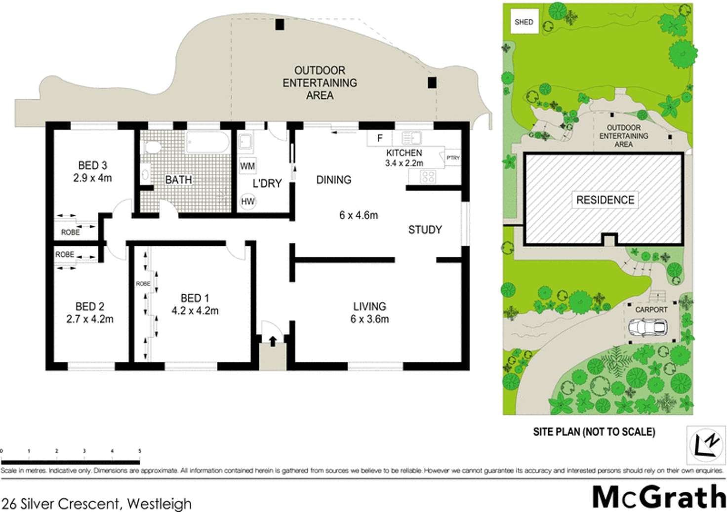 Floorplan of Homely house listing, 26 Silver Crescent, Westleigh NSW 2120