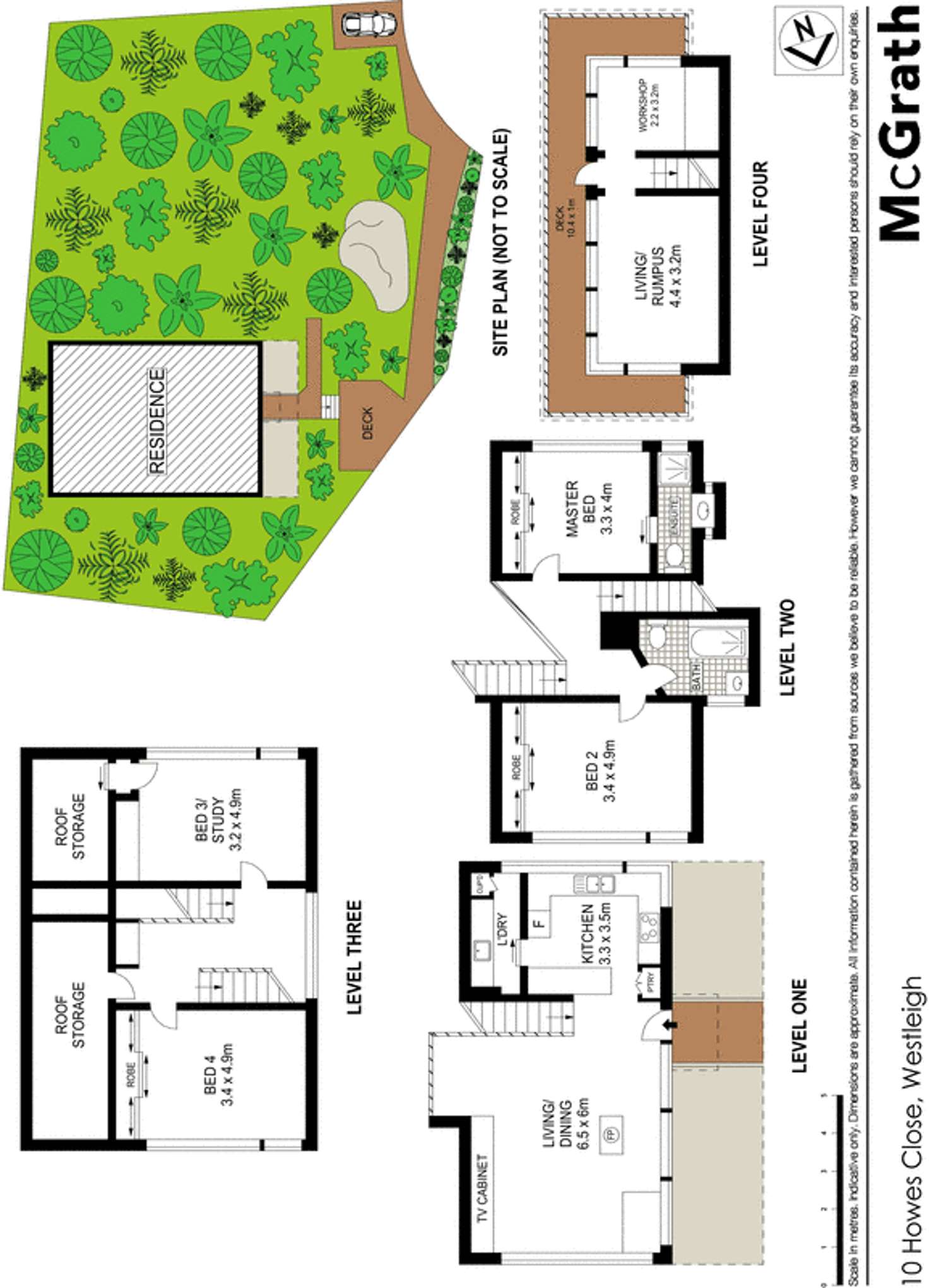 Floorplan of Homely house listing, 10 Howes Close, Westleigh NSW 2120