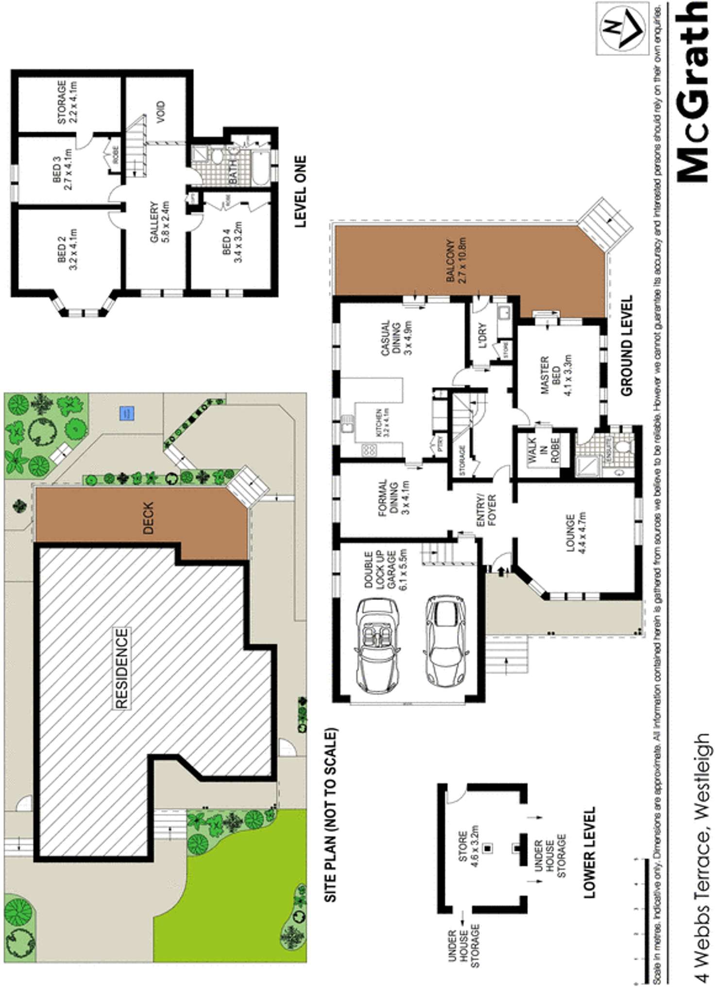 Floorplan of Homely house listing, 4 Webbs Terrace, Westleigh NSW 2120