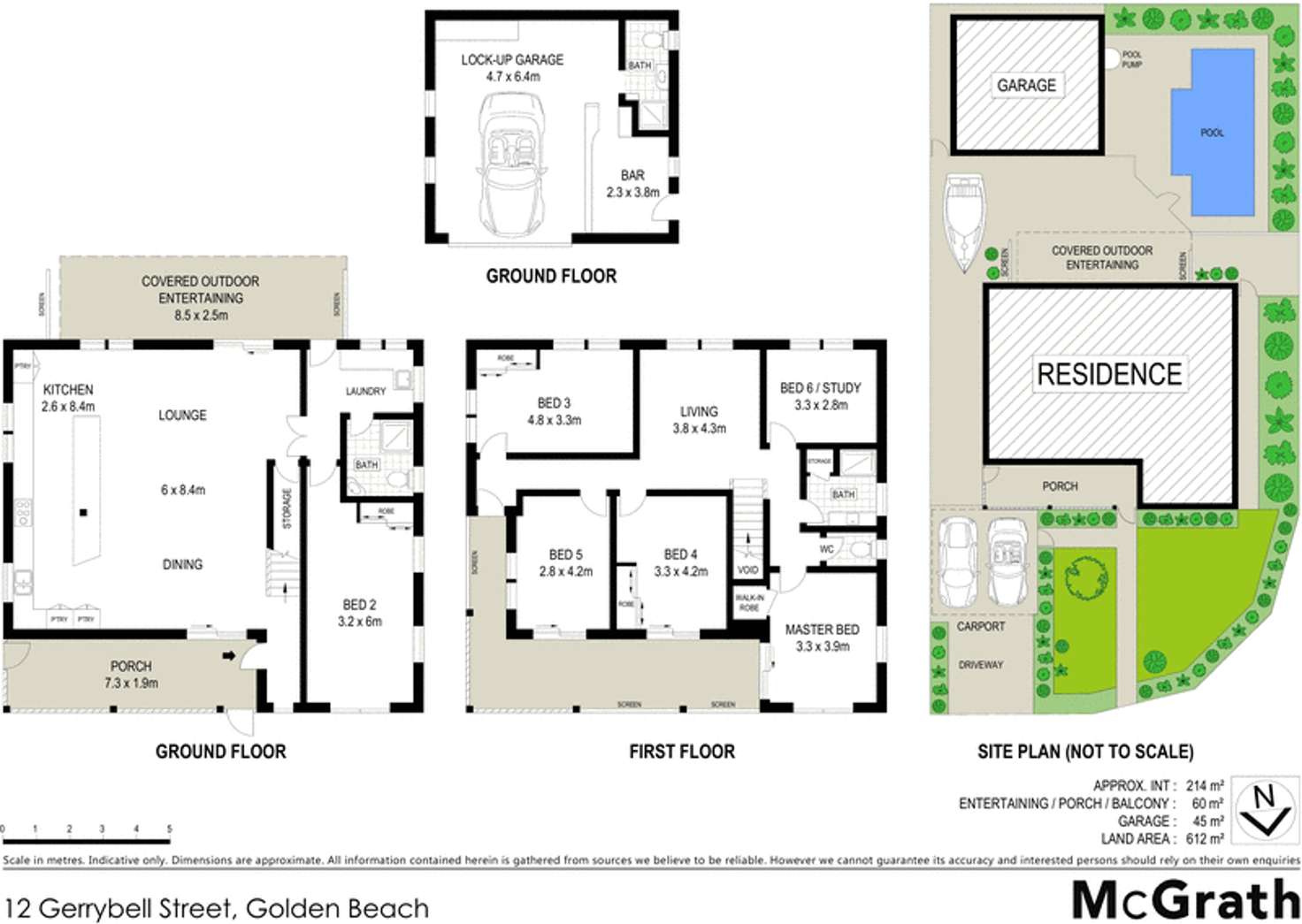 Floorplan of Homely house listing, 12 Gerrybell Street, Golden Beach QLD 4551