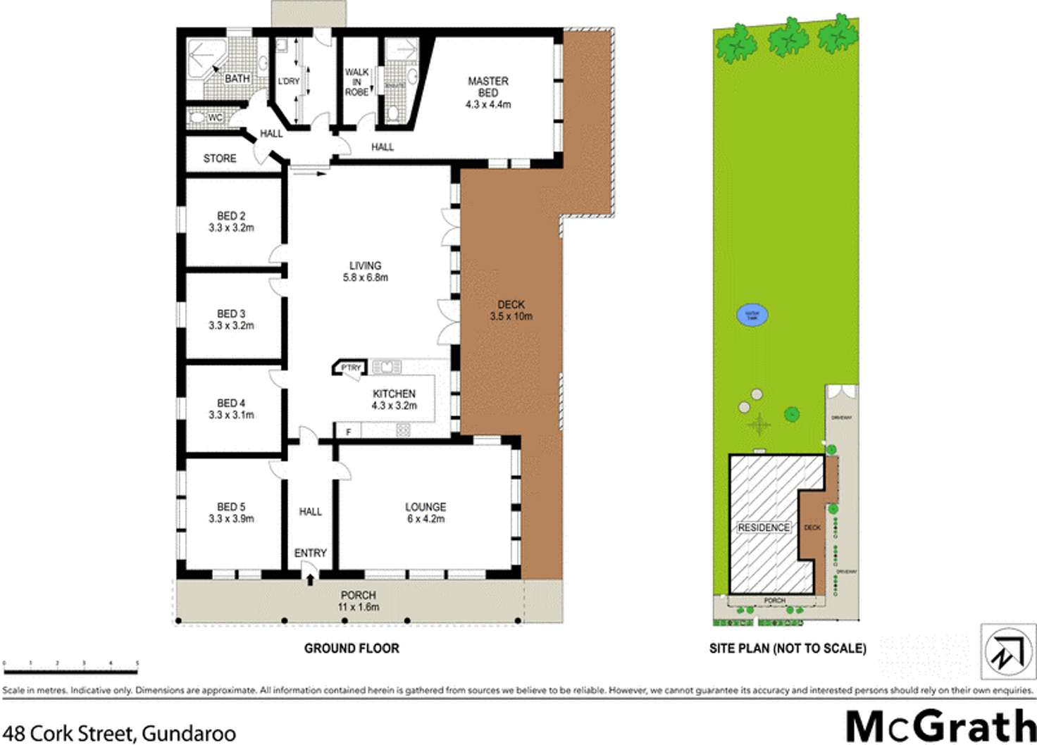 Floorplan of Homely house listing, 48 Cork Street, Gundaroo NSW 2620