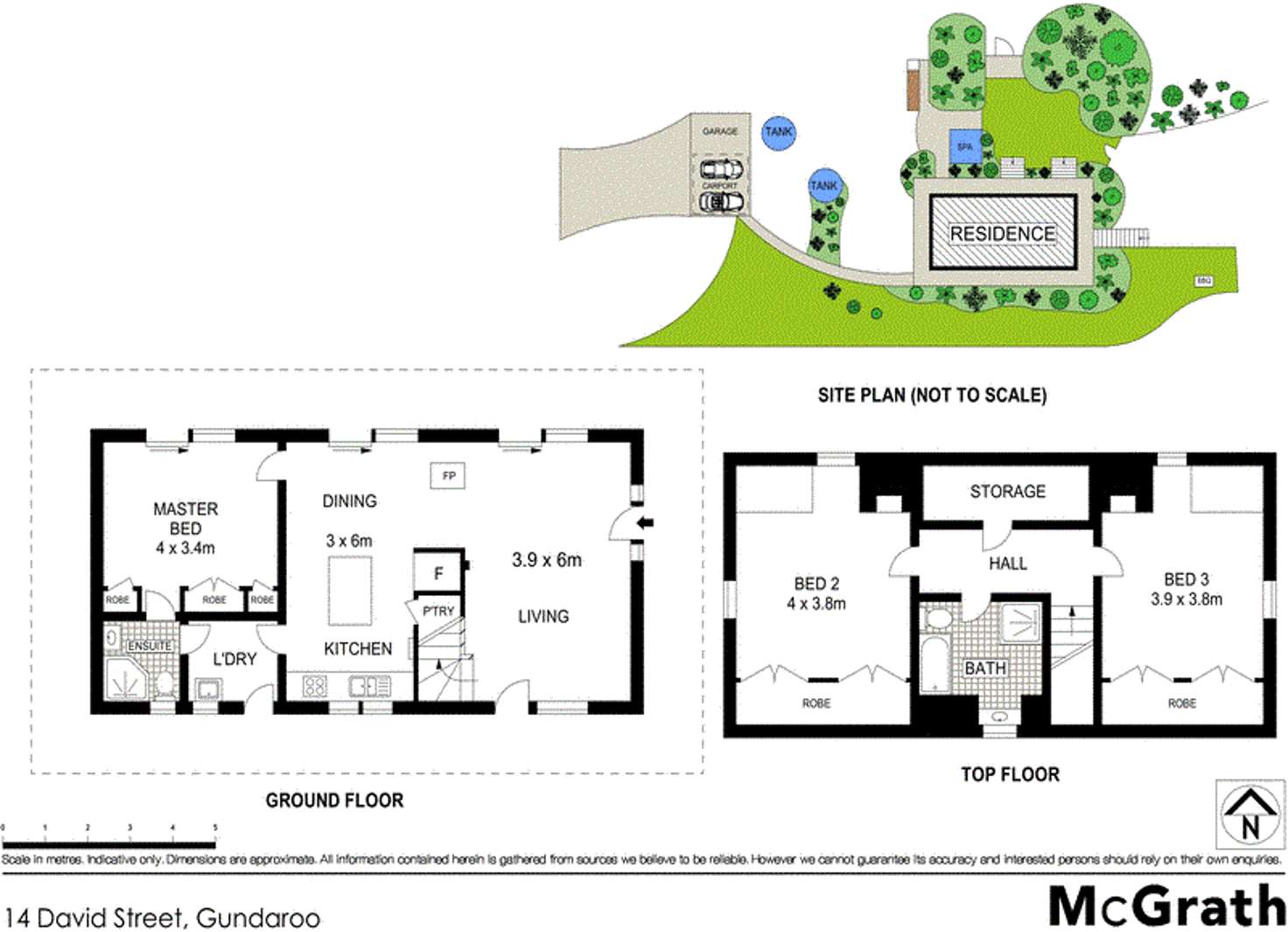 Floorplan of Homely house listing, 14 David Street, Gundaroo NSW 2620