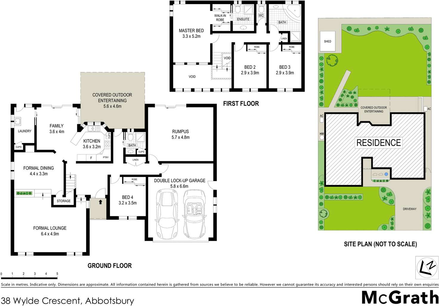 Floorplan of Homely house listing, 38 Wylde Crescent, Abbotsbury NSW 2176