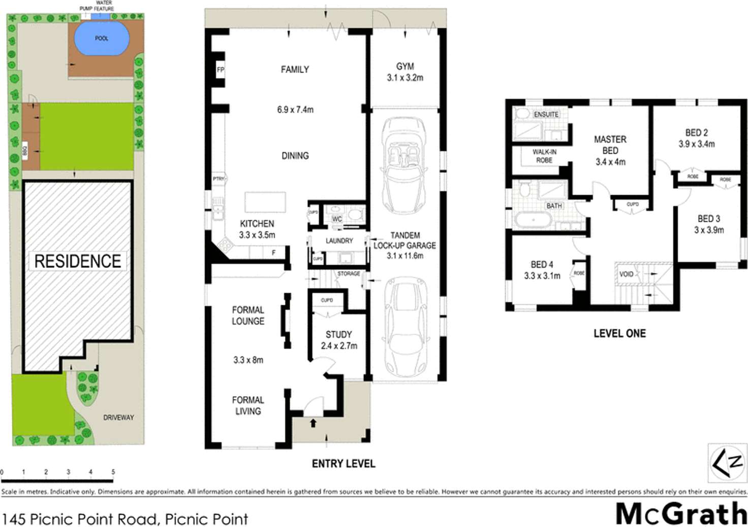 Floorplan of Homely house listing, 145 Picnic Point Road, Picnic Point NSW 2213