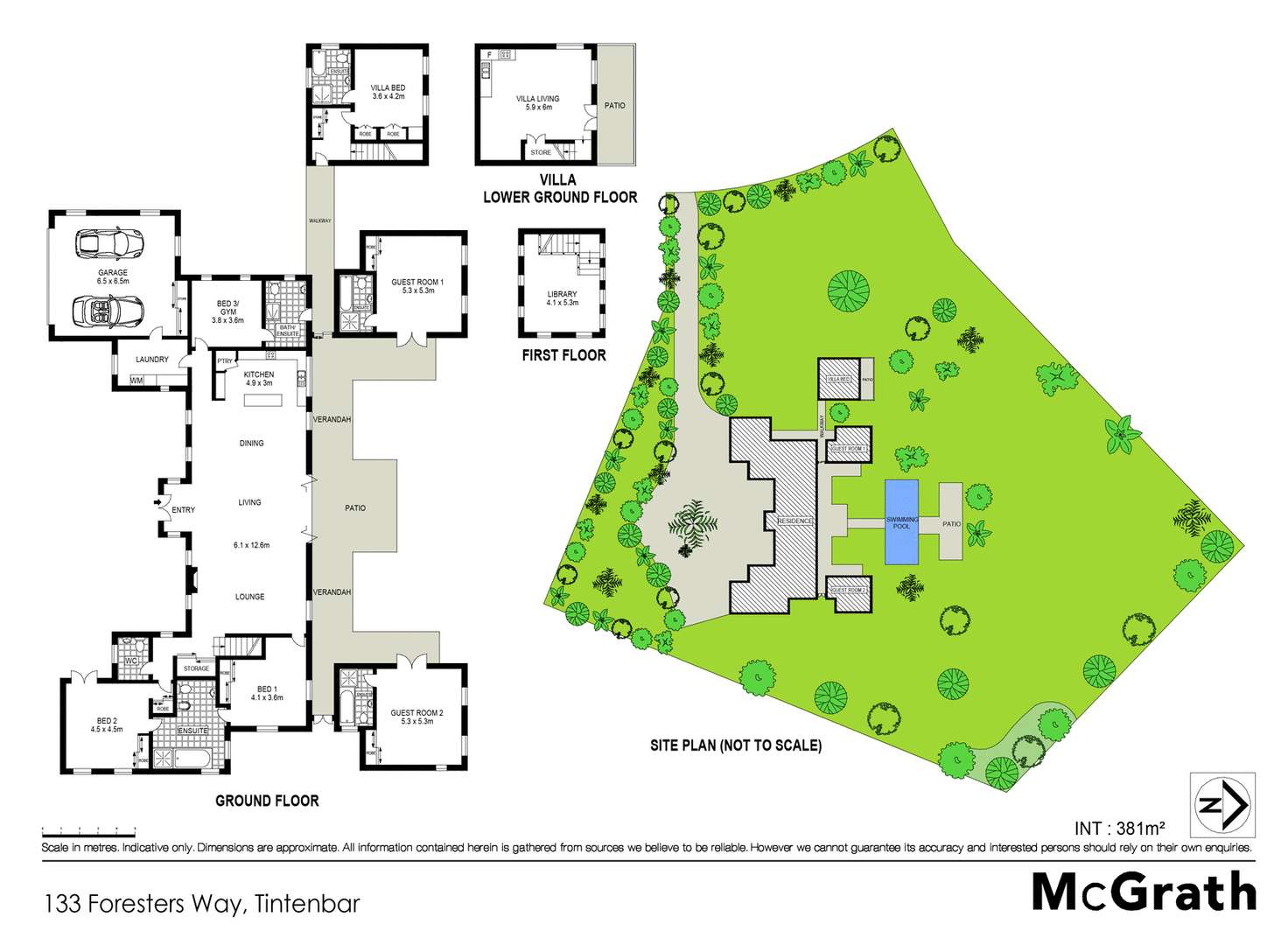 Floorplan of Homely house listing, 133 Foresters Way, Tintenbar NSW 2478