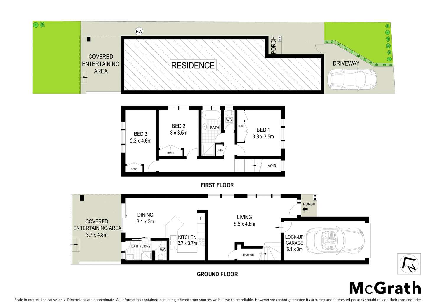 Floorplan of Homely house listing, 2/32 Adina Avenue, Phillip Bay NSW 2036