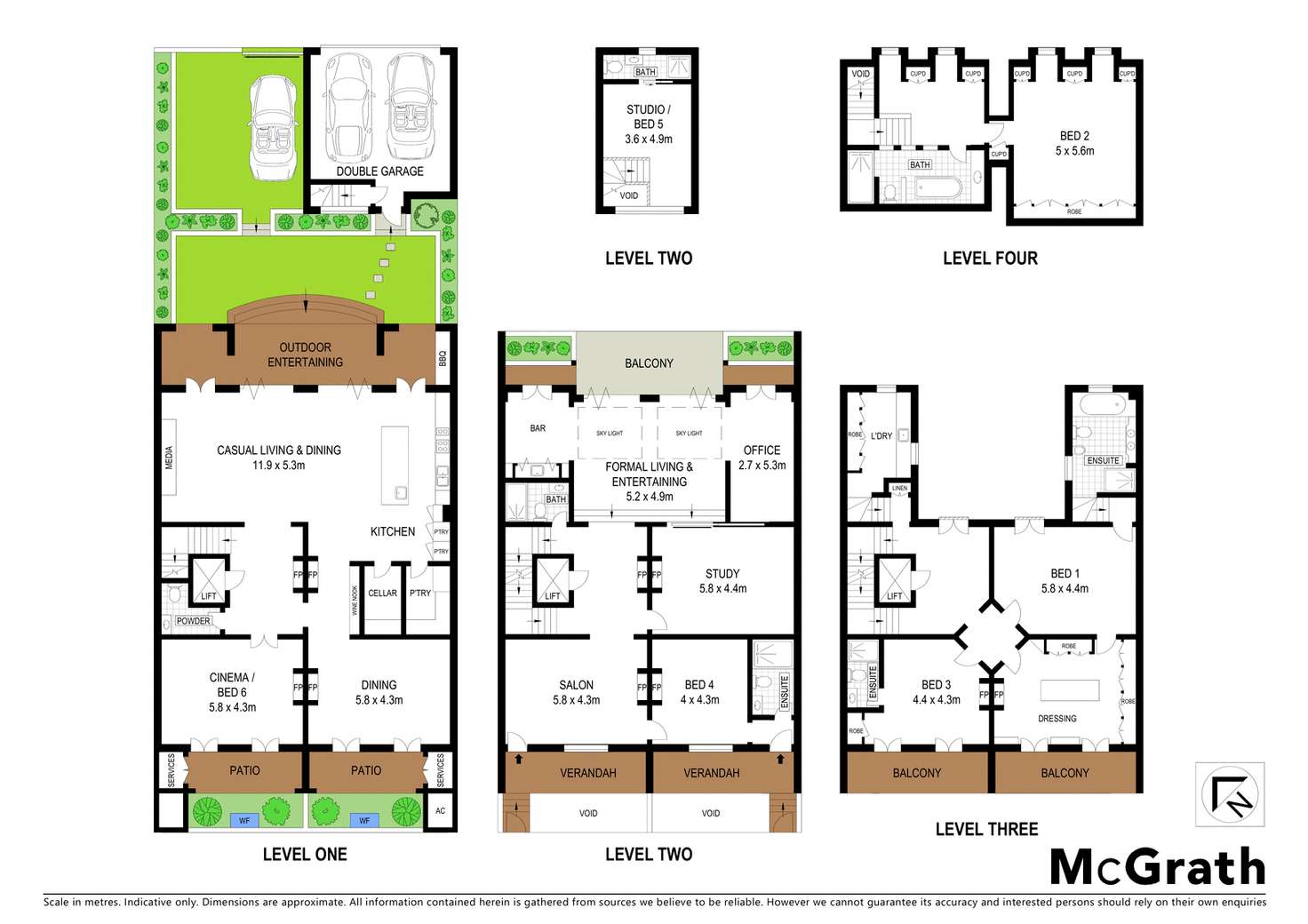 Floorplan of Homely house listing, 124-126 Paddington Street, Paddington NSW 2021