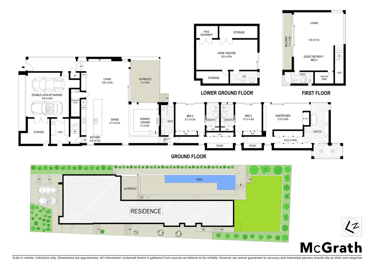 Floorplan of Homely house listing, 8 Aston Street, Hunters Hill NSW 2110
