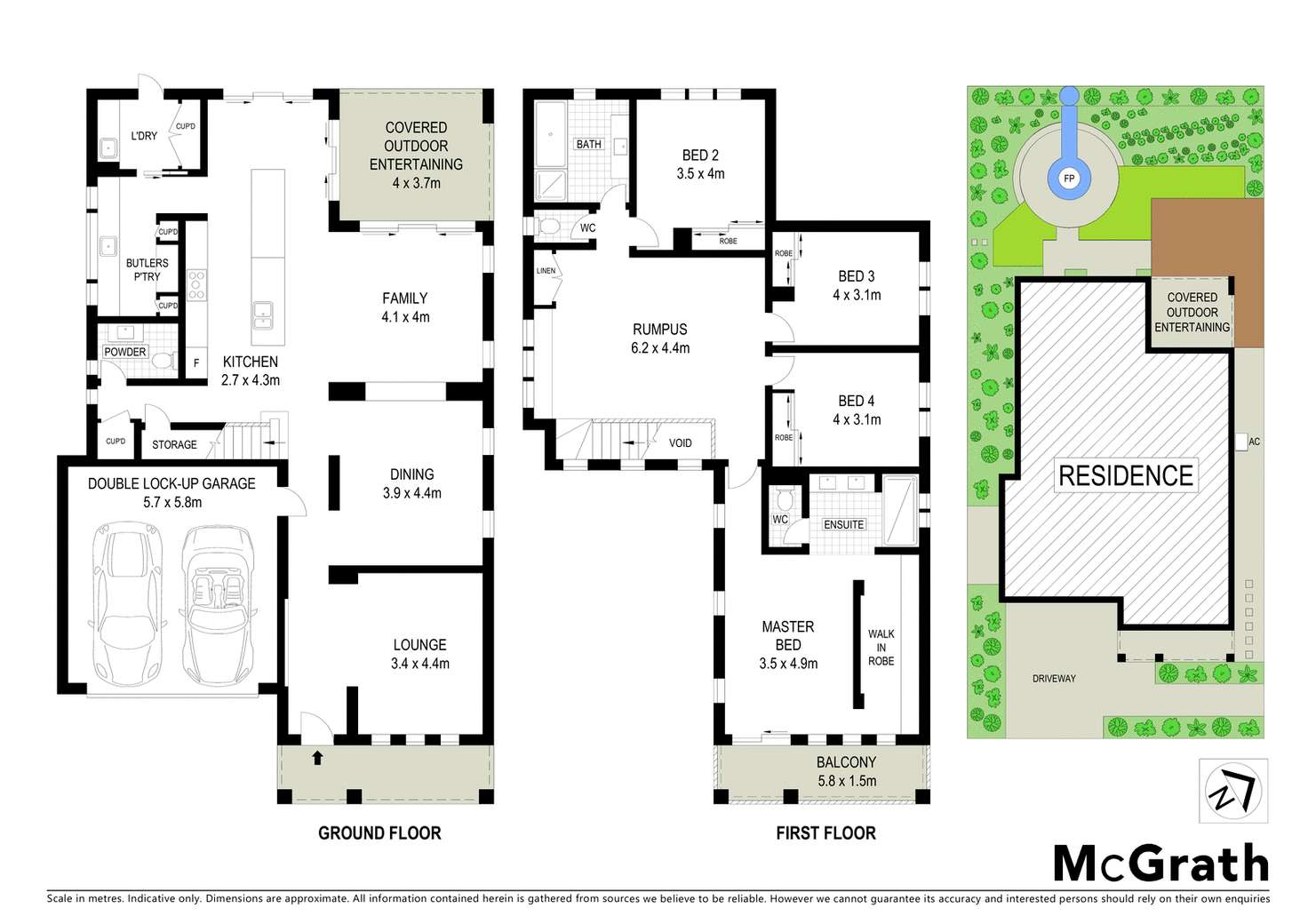 Floorplan of Homely house listing, 12 Peregrine Street, Gledswood Hills NSW 2557