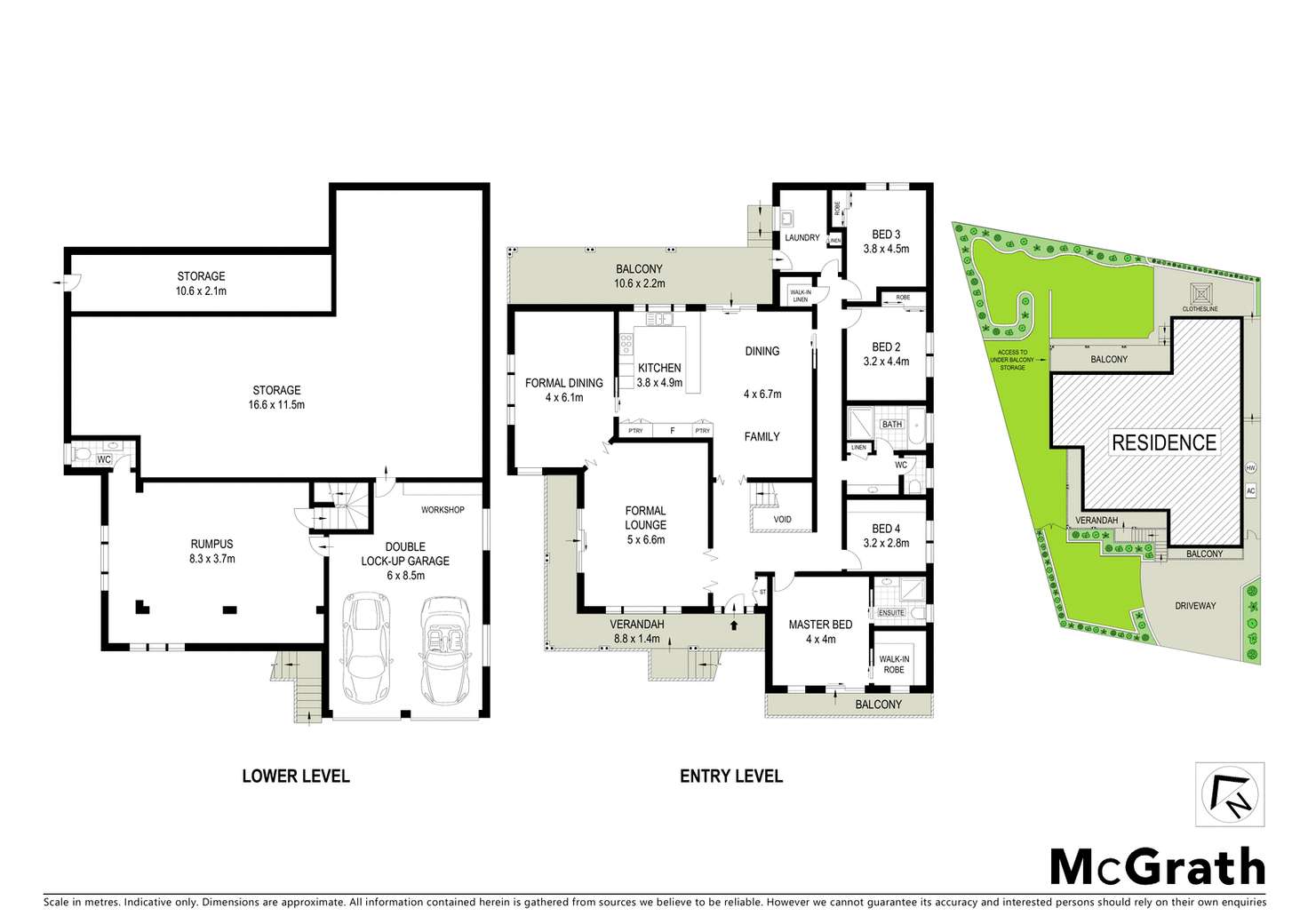 Floorplan of Homely house listing, 14 Roony Avenue, Abbotsbury NSW 2176