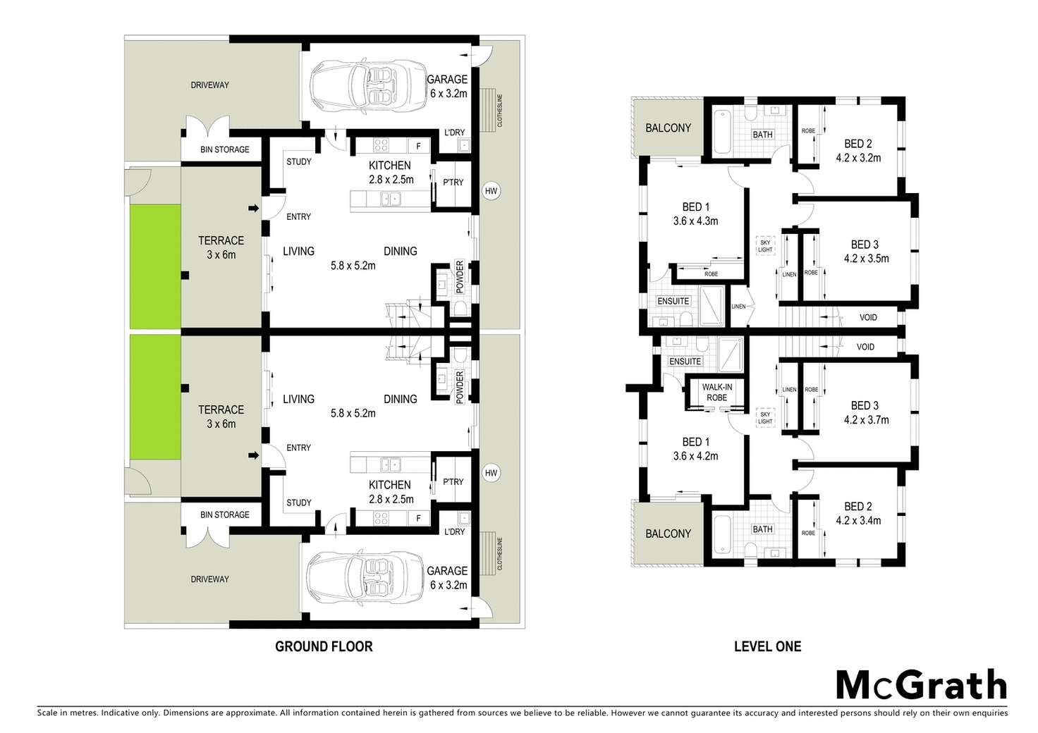 Floorplan of Homely townhouse listing, 8 Mearns Street, Fairfield QLD 4103