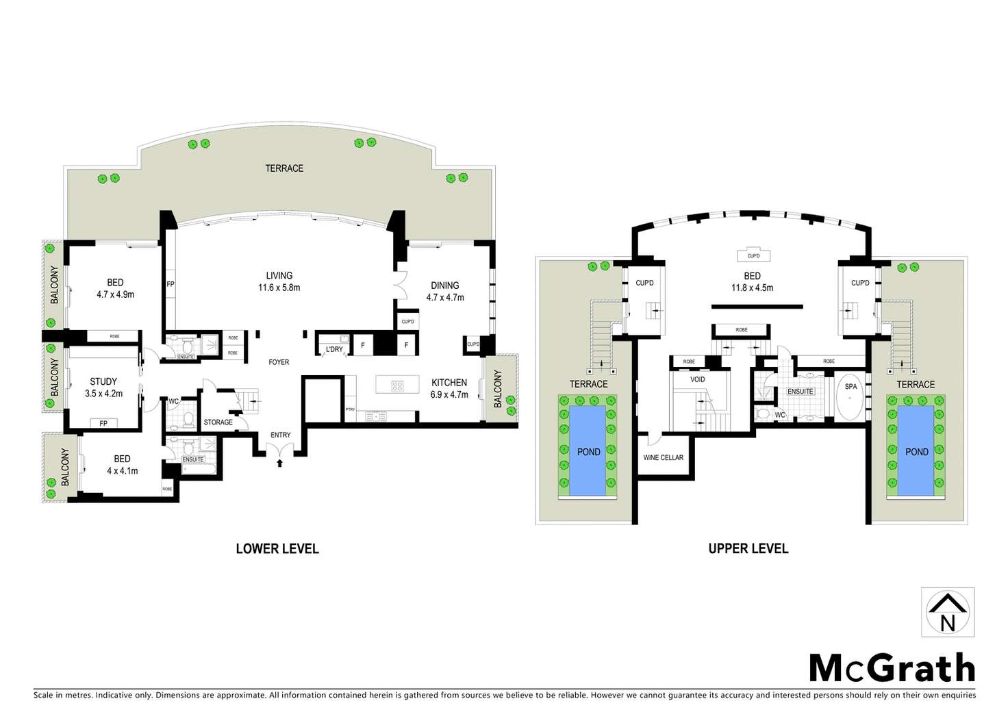 Floorplan of Homely apartment listing, 3501/70 Market Street, Sydney NSW 2000