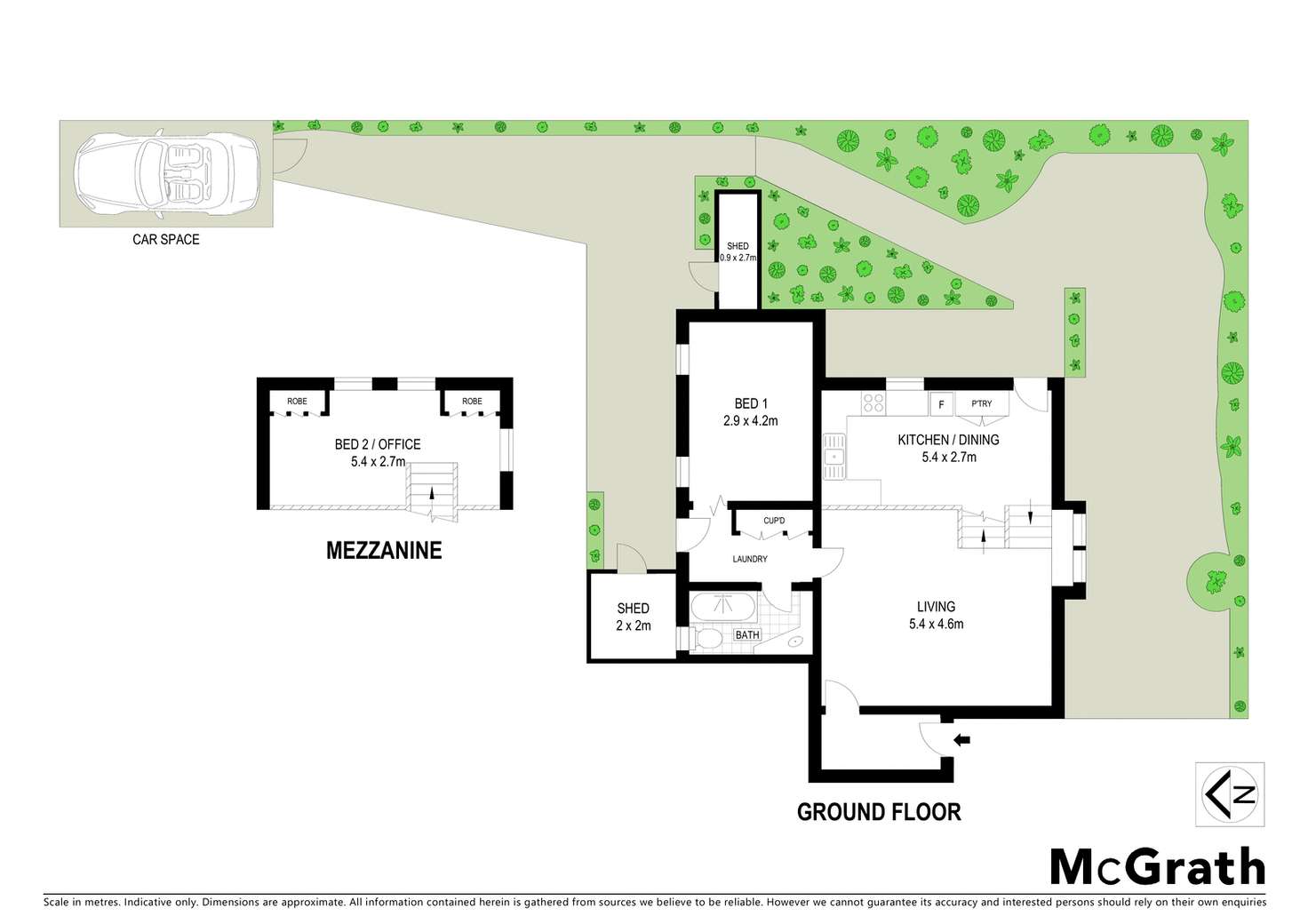 Floorplan of Homely apartment listing, 11/74 Barkly Street, St Kilda VIC 3182